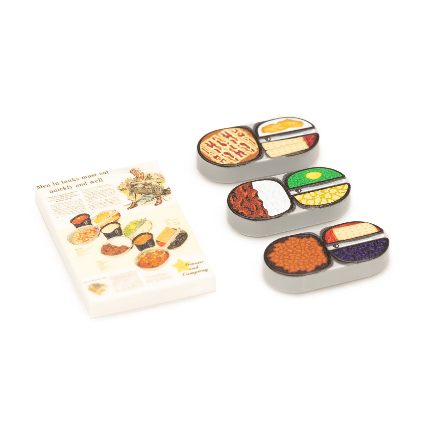 5-1 U.S.A. Meal Tin w/ Poster Pack