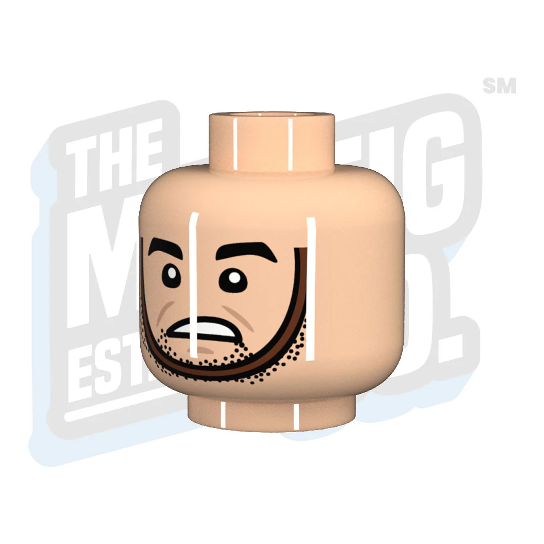 Anger Chinstrap Head (Lt. Flesh)