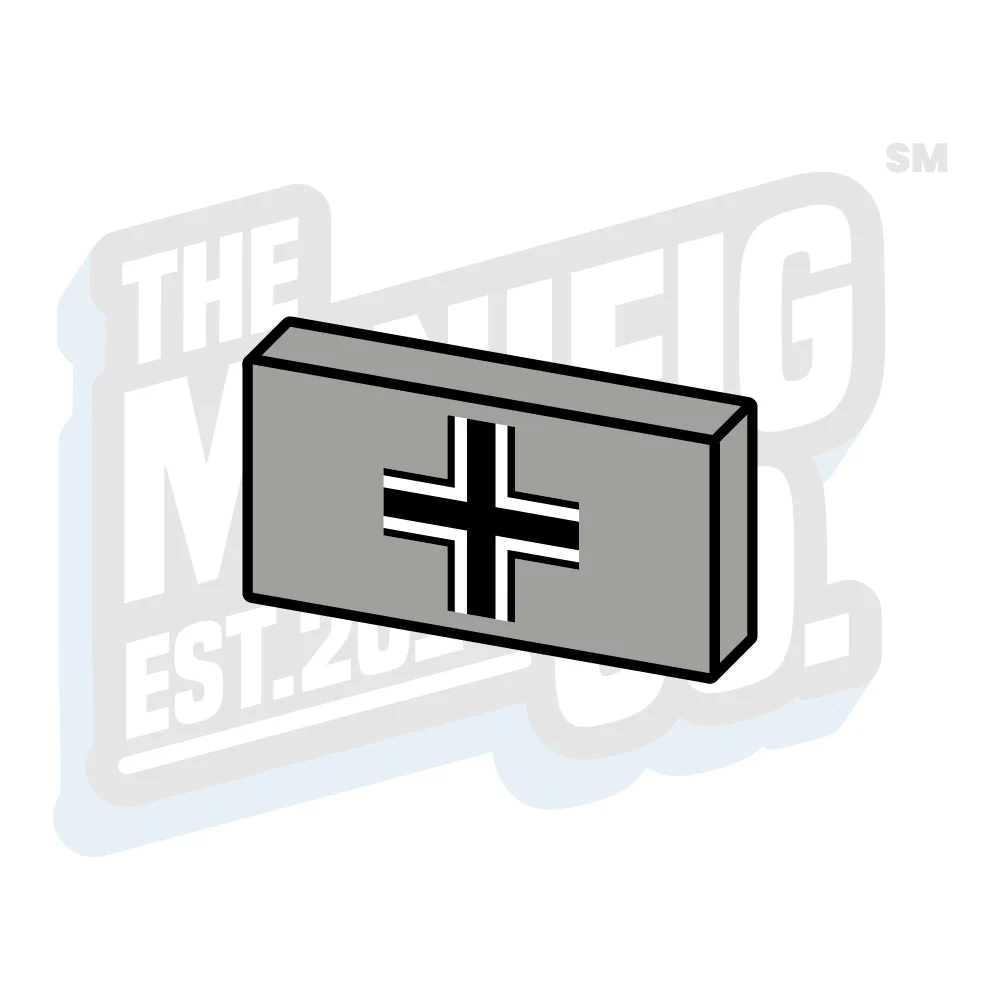 Balkenkreuz Emblem Tile (1x2) - Image 2