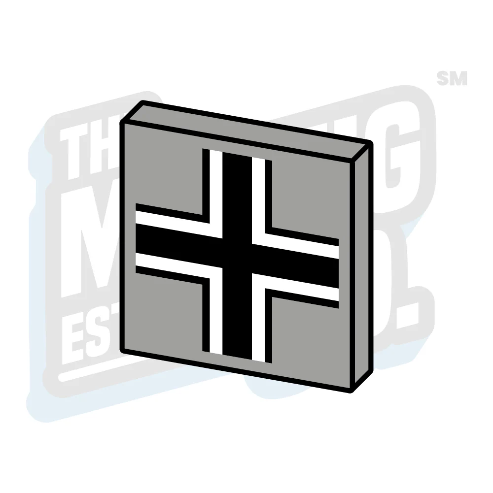 Balkenkreuz Tile (2x2) - Image 2
