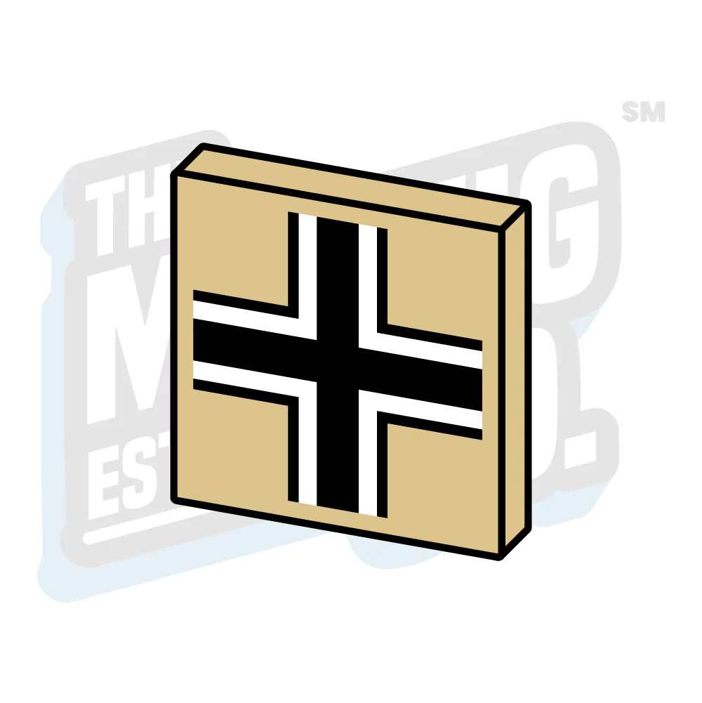 Balkenkreuz Tile (2x2) - Image 3
