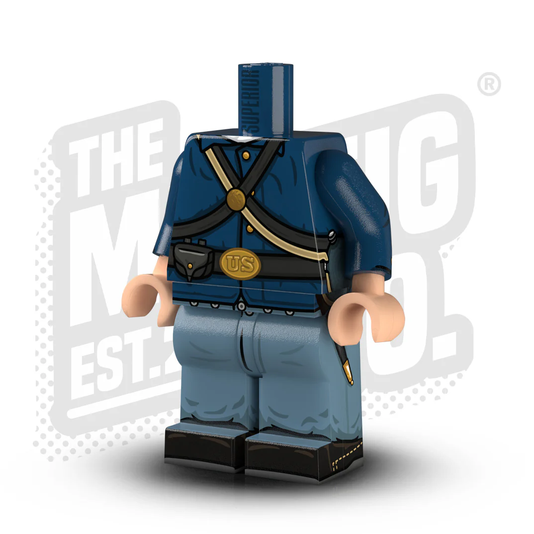 Civil War Body - Union Infantry - Image 2