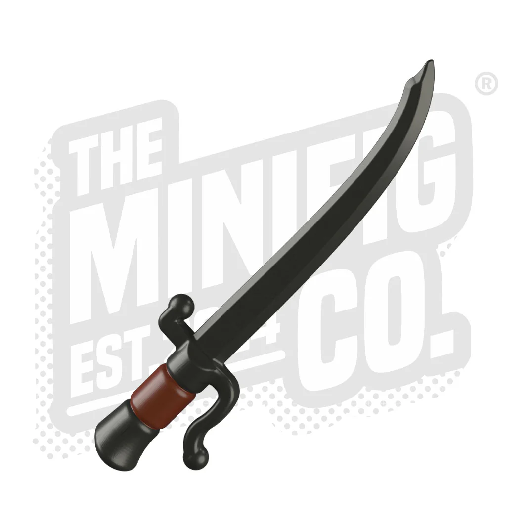 Falchion Saber Overmold (Pearl Dark Grey/Red Brown)
