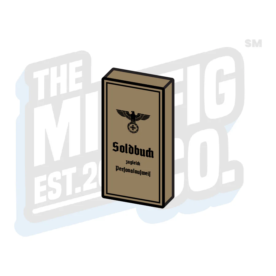 German Heer Soldbuch Tile (1x2)