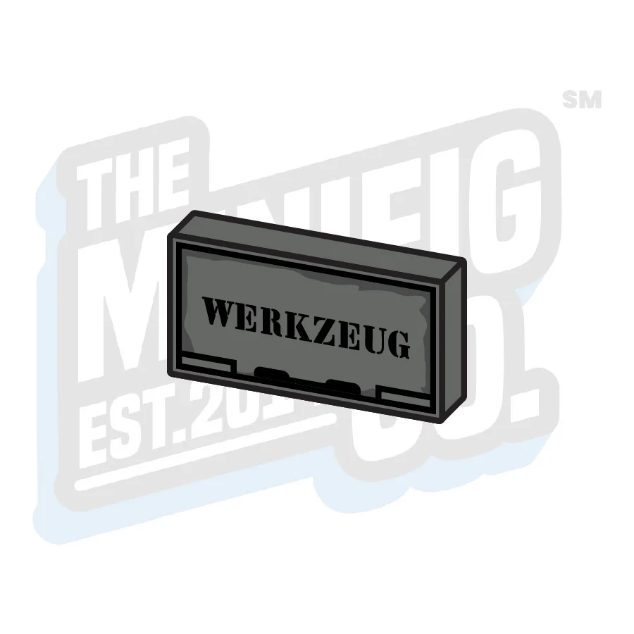 German Work Crate Tile (1x2) - Image 3