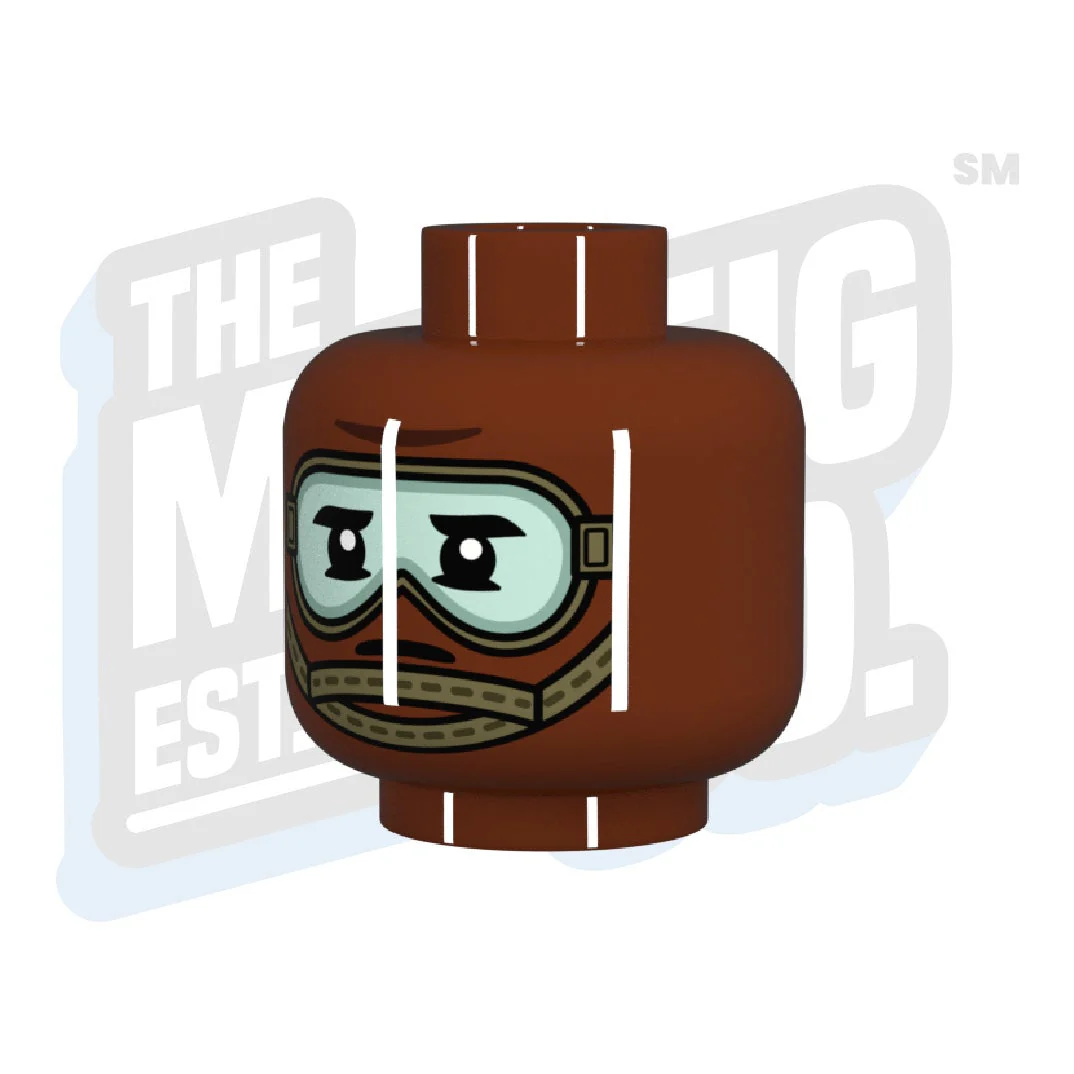 Modern Chinstrap #04 (Reddish Brown)
