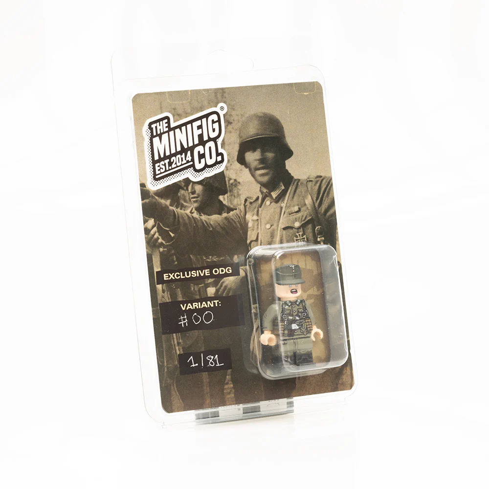 Old Grey German Minifigure #11 - Image 2