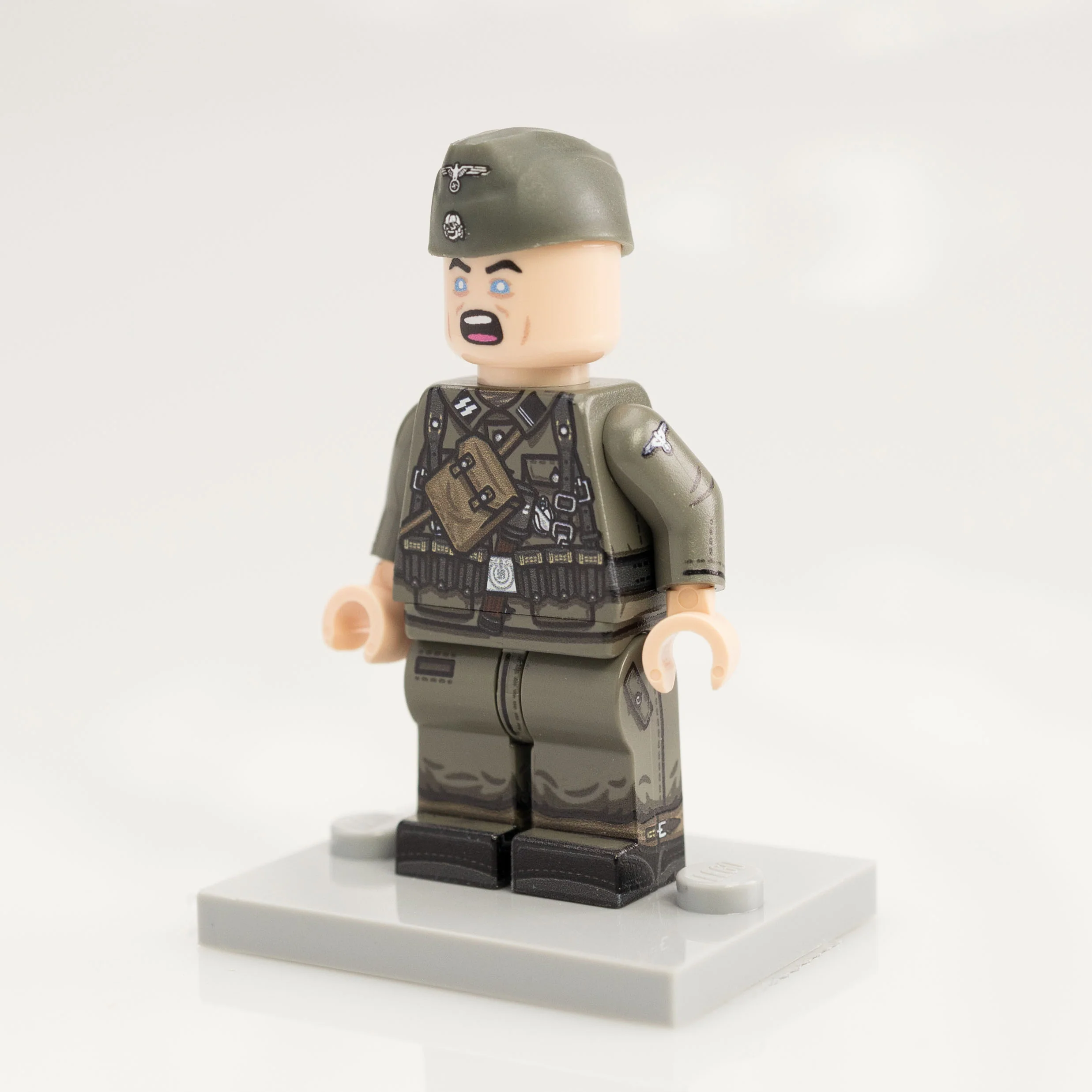 Old Grey German Minifigure #36