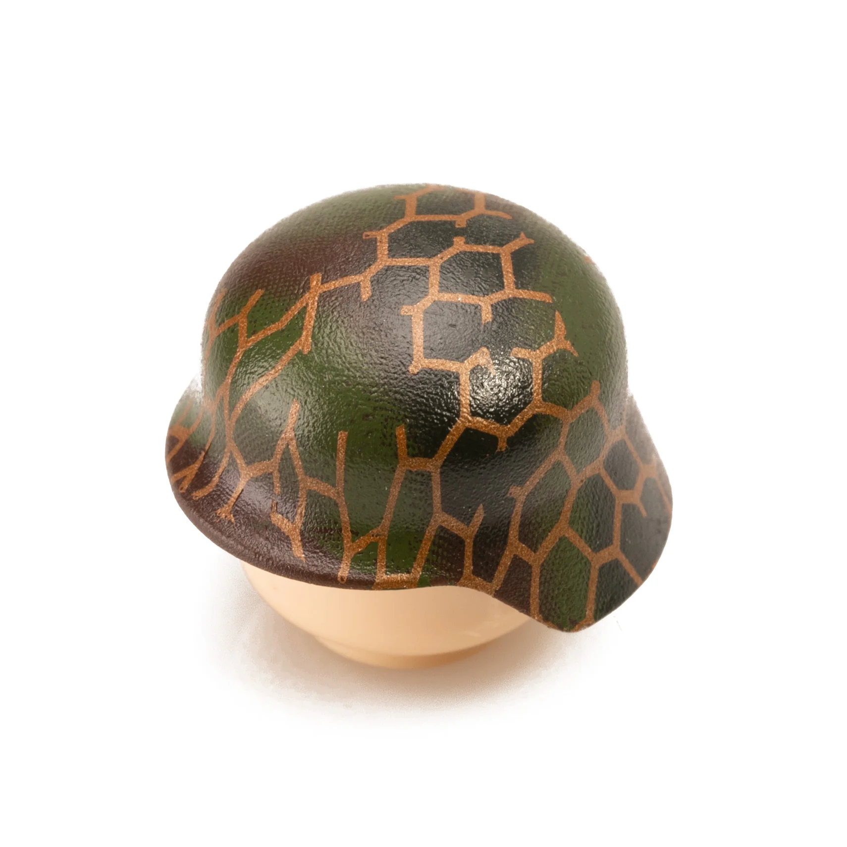 Rusty Chickenwire Stahlhelm (Dark Brown)