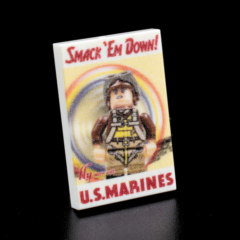 Smack Em' Down Poster Tile