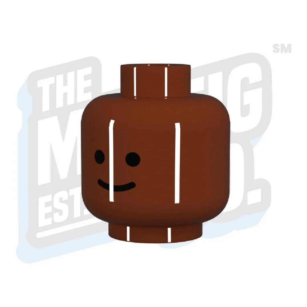 Smiley Head (Reddish Brown)