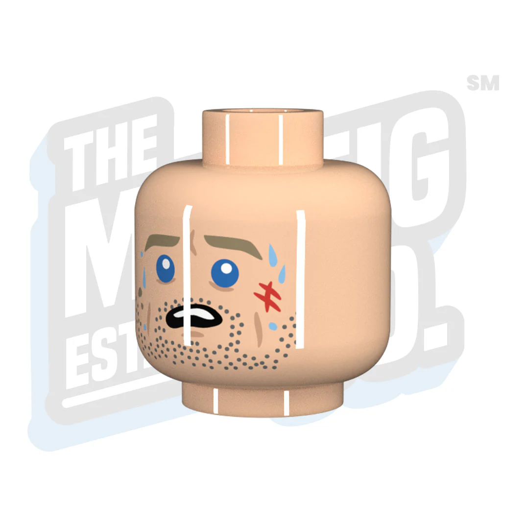 Stressed Out Head (Lt. Flesh)
