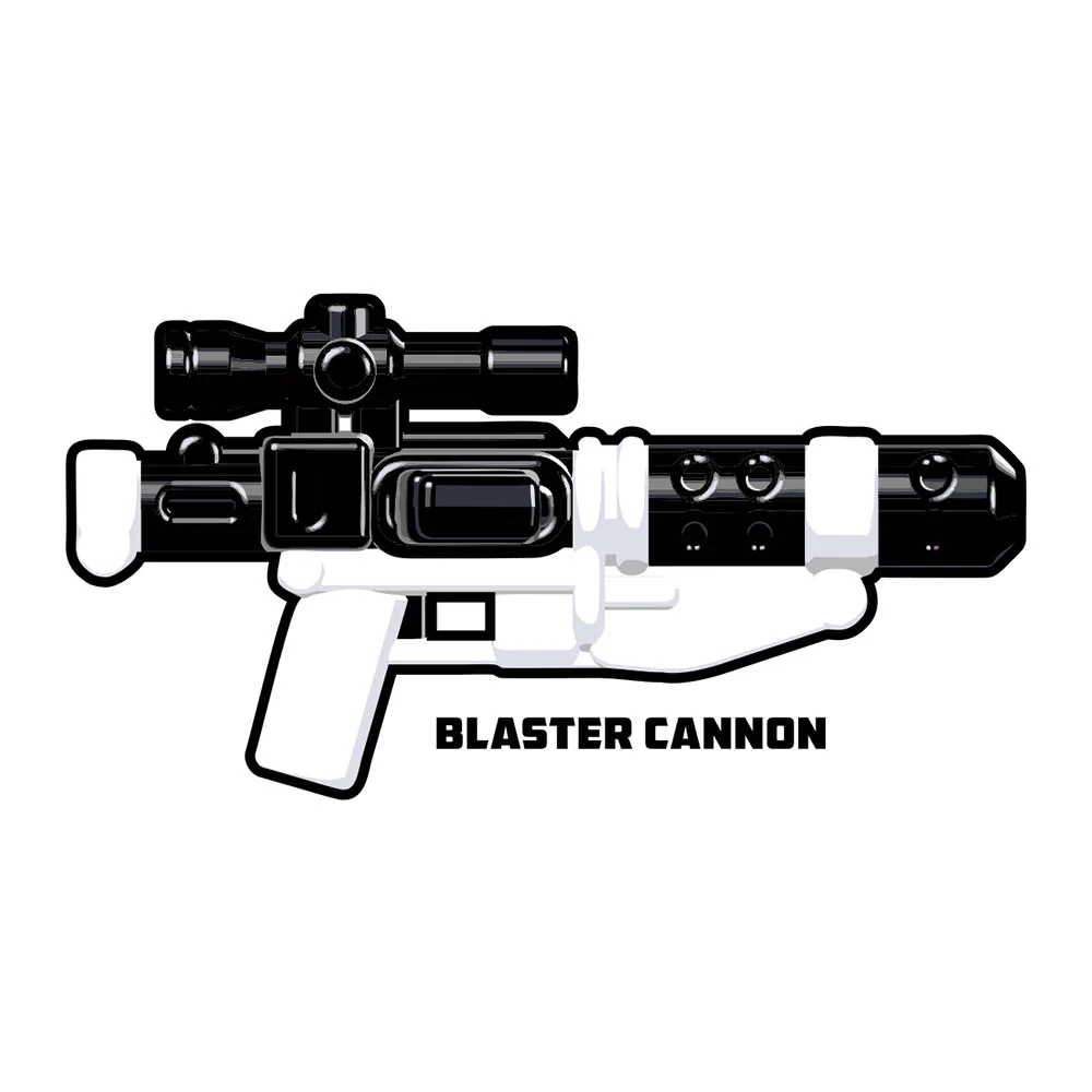 Trooper Blaster Cannon (White/Black)