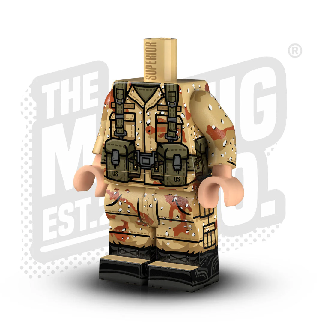 U.S. 6-Color Body - Infantry #01