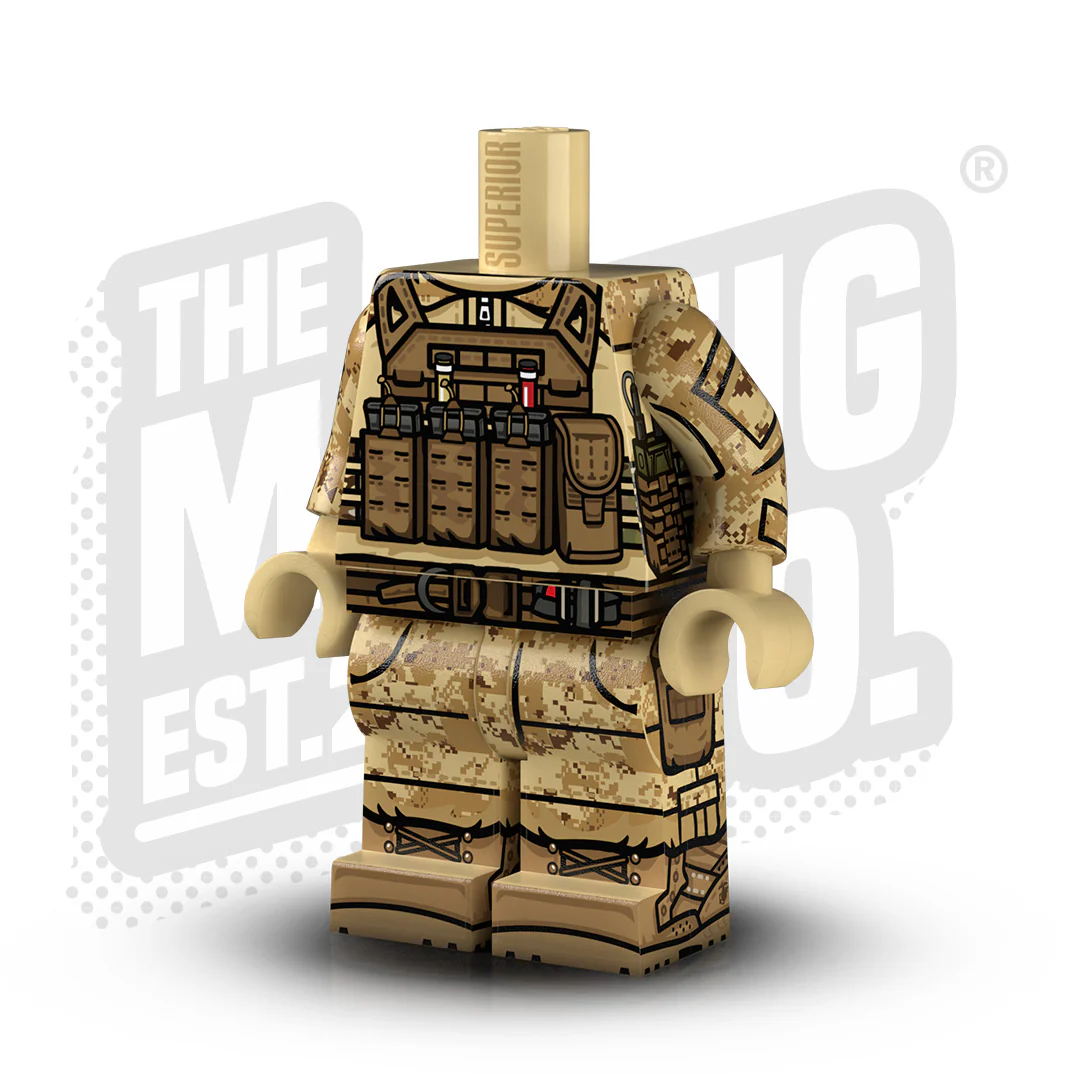 USMC Desert Marpat Rifleman Body #04