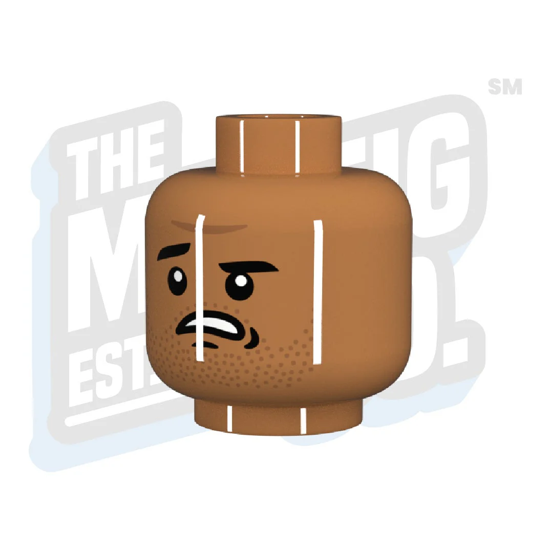 Worried Head (Medium Nougat)
