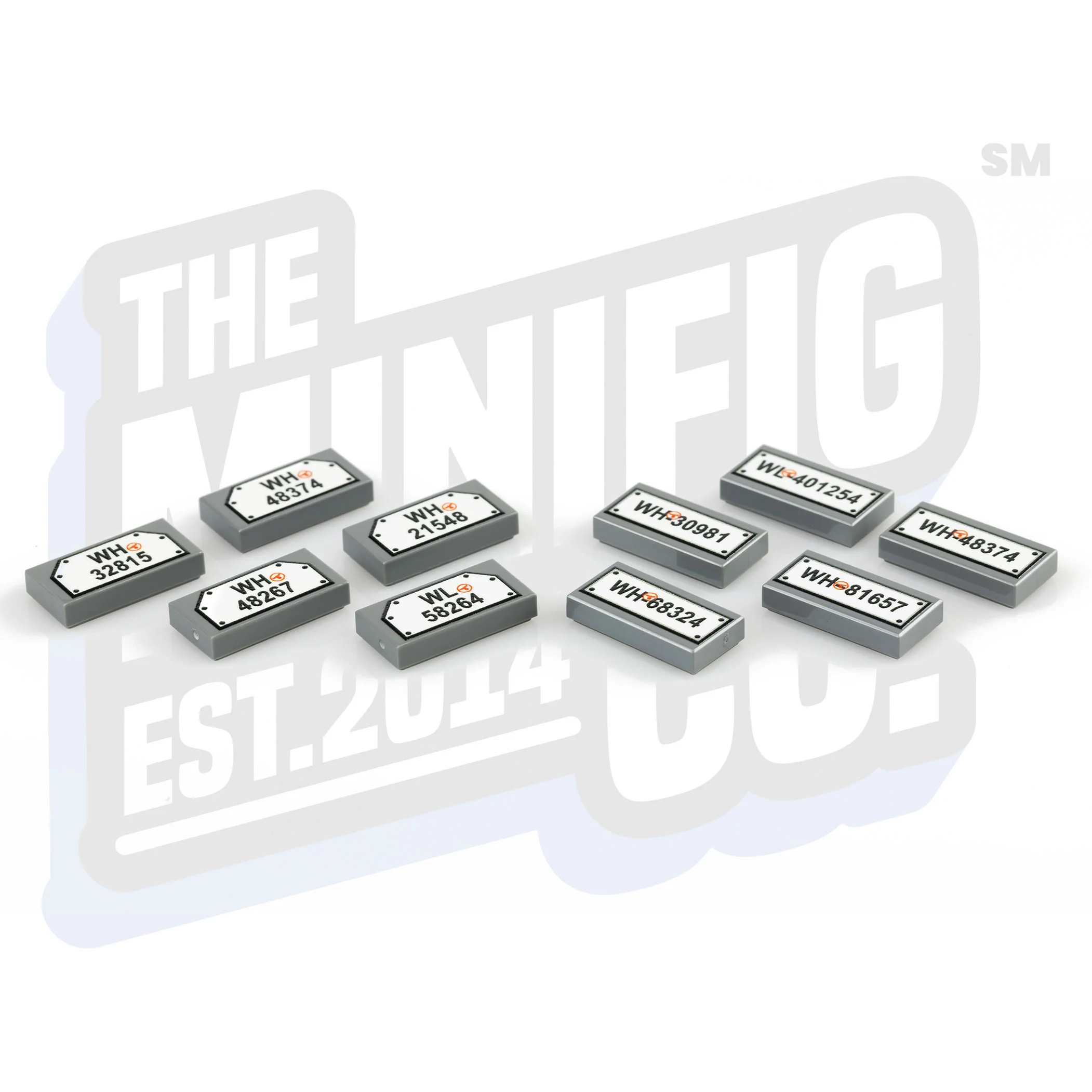 WWII German License Plate Pack
